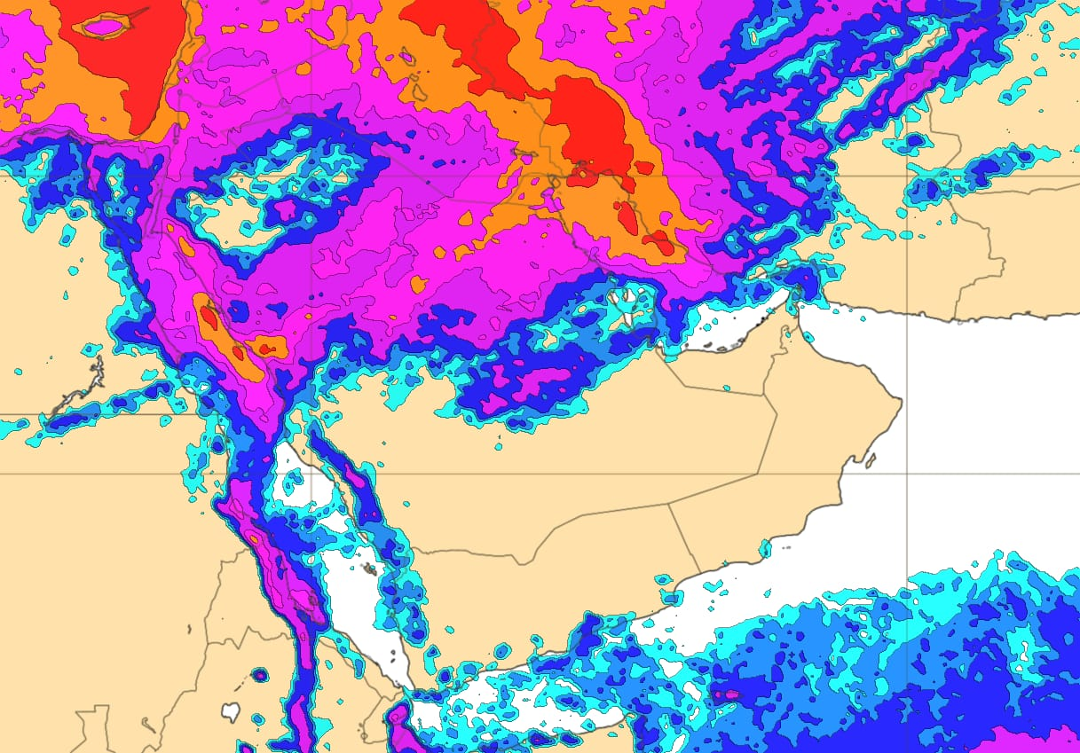 النموذج الأوروبي ECMWF